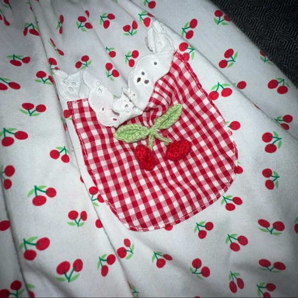 Vintage cherry 🍒 print dress - Picture 2 of 7